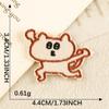 Parches Adhesivos Bordados de Animales Originales Moda DIY Accesorios Decorativos para Ropa Parches de Tela Wappen Coreanos