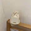 Bolsa Transversal Nova de Primavera 2026 Grande Capacidade Elegante Novo Estilo Tendência Simples Corrente de Pérola Bolsa de Balde
