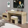 Conjunto combinado de rack de TV, moderno e simples, para apartamentos pequenos, rack de TV de hotel, autoportante de madeira maciça, rack de TV longo para apartamentos