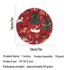 Productos Nuevos Transfronterizos Fiesta Navideña Suministros Festivos Platos de Papel Vasos de Papel Servilletas Absorbentes Decoración de Mesa Vajilla en Stock
