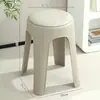 Ventas Directas de Fábrica Taburetes de Plástico para Uso Doméstico, Taburetes Redondos Engrosados y Apilables, Sensación de Lujo Ligero y Gama Alta, Sillas Robustas y Duraderas para Mesa de Comedor
