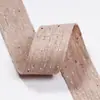 Versão coreana de fita de algodão e linho dupla face de alta qualidade, acessórios de cabelo com laço DIY feitos à mão, alças para animais de estimação, corsage, materiais para vestuário