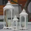 Linterna de Mano Vintage Estilo Europeo, Lámpara de Viento Grande de Pie, Portavelas Linterna Creativo para el Hogar, Iluminación de Pasillo de Boda, Linterna Decorativa