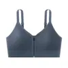 E-commerce Transfronteiriço Grande Busto Faz Pequeno Corrida Fitness Colete Sutiã Zíper Frontal Esportivo À Prova de Choque Confortável Anti-queda Roupa Íntima