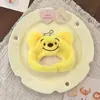 10cm Peluche Gorro Labubu Oso Autocrítico Universal Dibujo Animado Accesorio Creativo Gorro