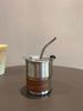 Copo de café de aço inoxidável 304 copo com bico para crianças copo casual para acampamento ao ar livre copo comercial para restaurante hotel para bebidas cerveja