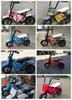 Carro elétrico infantil pequeno Mantis 36V bateria de lítio carro de brinquedo deitado corrida trotando motocicleta Harley scooter