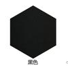 Tablero de mensajes de fieltro, tablero de mensajes de fieltro hexagonal de color, pegatinas de pared de fondo para guardería, tapete de aislamiento acústico hexagonal, pegatinas de pared de fieltro