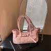 Bolso Tote de Cuero Escarchado Nuevo Otoño/Invierno 2026, Gran Capacidad, Bolso de Mano Estilo Europeo y Americano, Bolso de Hombro y Cruzado para Mujer