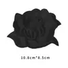 Jaqueta de Penas Preta Patch Bordado Moda Criativa Patch para Conserto de Roupa Patch de Tecido Patch Impermeável