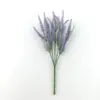 Transplante Capilar Casamento Casa Roxo Lavanda 5 Cabeças Lavanda Artificial Atacado Estilo Pastoral Flores Decorativas