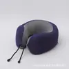 Almohada de Viaje en Forma de U para el Cuello, Almohada Portátil para Avión, Reposacabezas para el Cuello de Coche, para Dormir en Viajes Largos, Almohada Cervical en Forma de U para Trenes de Alta Velocidad