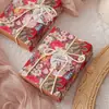Nuevo Bloque de Color Pintura al Óleo Flores Caja de Dulces de Boda Recuerdos de Boda Caja de Dulces Caja de Empaque de Dulces Frescos para Mesa