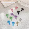 Joia de nail art com laço de pérola de dopamina, estilo novo, laço de creme fofo, fita de liga, broca de unha tridimensional