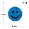 Parche de Tela Bordado Mini Tamaño Velero Pato Abeja Sonriente Alas Sello Bordado por Computadora Parche para Manualidades DIY