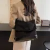 Bolso de mano de gran capacidad para mujer, bolso de hombro vintage combinable, mochila para el trabajo, el ocio, 2024