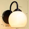 Lámpara de Pared LED de Ahorro de Energía, Nueva, Moderna, Nórdica, Minimalista, para Sala de Estar, Dormitorio, Mesita de Noche, Pasillo, Escalera y Balcón