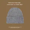 Gorro Estilo Coreano para Otoño e Invierno, Cálido y Engrosado, Gorro de Lana a Prueba de Frío para Mujer, Gorro de Punto Engrosado de Doble Capa de Color Sólido para Hombre, A Prueba de Frío y Protege Orejas