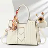 Bolsas de Exportação Taizhou para Mulheres 2025 Nova Moda Fio Bordado Bolsa para Mãe Bolsa Feminina de Grande Capacidade Bolsa de Ombro Único Transversal Dropshipping