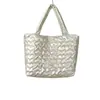 Nova Bolsa Tote de PU em Formato de Coração para Almoço para Trabalhadores de Escritório, Bolsa de Mão Portátil para Compras, Bolsa de Armazenamento para Itens Diversos