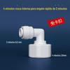 Purificador de água conector rápido 3 pontos 4 pontos a 2 pontos cotovelo pe tubulação de água doméstico dispensador de água tubulação Acessórios Atacado