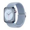 Adequado para Apple Iwatchs10 Substituição S11 Pulseira de Relógio Ultra Elástica Trançada de Nylon Arco-Íris com Fivela Deslizante