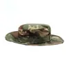 Sombrero Lisen Camuflaje de Ala Redonda Verano Exterior Transpirable Entrenamiento de Combate Sombrero de Pescador Sombrero Boonie Táctico Militar Extranjero Venta al por Mayor