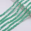 Cuentas de Cristal Tierra de 6 mm Chapadas Color AB 1 Hilo Cuentas de Cristal Dispersas Cuentas de Vidrio Cuentas de Piña Material para Joyería Hecha a Mano Accesorios