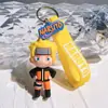 Muñeco Llavero de Goma Suave Naruto de PVC Dibujos Animados Colgante de Silicona Naruto Llavero de Coche Halloween Venta al por Mayor