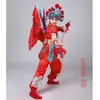 Mulan Ópera Infantil Dao Ma Dan Traje de Baile Gui Ying Hang Shuai Ópera de Pekín Canto y Rap Pintura Facial Traje de Desempeño Femenino