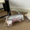 Nuevo Bolso de Hombro de Lunares con Lazo Estilo Coreano Moderno Sencillo Versátil Bolso de Mano Bolso para Padres e Hijos Diseño de Nicho Bolso Cruzado