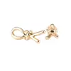 Decoração de Nó de Corda, Botões Pequenos Costurados à Mão Estilo Chanel para Casacos, Botões de Metal para Roupas, Casacos Trench, Suéteres e Tricôs
