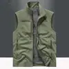 Chaleco Casual Primavera y Verano Gama Alta Multibolsillos Exterior para Grupo de Empresa Ropa de Trabajo Chaleco