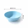 Cuencos de Paja de Trigo para Comedor para Uso en el Hogar, Diseño Creativo, Alto Valor Estético, Cuencos Grandes, Medianos y Pequeños para Arroz, Cuencos para Sopa y Fideos, Cuencos Redondos de Plástico al por Mayor
