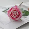 Flor Artificial Rosa de Veludo Pérola Flor de Seda Flor Falsa Decoração Transfronteiriça Casa Dia dos Namorados Celebração de Casamento