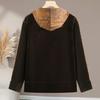 Traje cárdigan de terciopelo dorado de primavera para abuela, abrigo de moda con temperamento de madre, ropa deportiva informal nueva para personas mayores