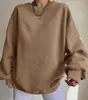 Conjunto de fábrica. Feito Amazon transfronteiriço moda casual feminina europeia e americana estampa acolchoado Joker casaco suéter de manga comprida
