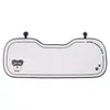 Lluvia Azul Otoño e Invierno Reposacabezas y Soporte Lumbar de Coche Perro de Felpa Cojín Lumbar para Coche Dibujos Animados Almohada Cervical para Coche Respaldo