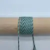 Em estoque corda de poliéster 2mm com núcleo torcido, corda de guarda-chuva mesclada, puxador de bolsa, tecelagem manual, corda para pendurar DIY, decoração de cauda de puxar à prova de vento, pingente de gota