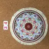 Suministro Directo de Fábrica Creativo Salvamanteles Persa Alfombrilla de Mesa Alfombrilla de Ratón con Borla Redonda Alfombrilla de Ratón Persa