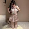 Lencería sexy japonesa estilo campus JK, corbata, uniforme de estudiante, traje de tentación, traje de marinero, falda