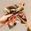 Pañuelo cuadrado estilo casual, scrunchie, lazo de encaje para el pelo, diadema dulce, accesorio para el cabello de alta gama a la moda para mujeres