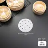 Papel Antiadherente para Vaporera de Grado Alimenticio, Papel Desechable para Cocinar al Vapor Xiaolongbao, Papel para Bollos Comercial, Papel para Bandeja de Vaporera, Al por Mayor