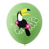 Decoración para fiesta temática de Amazon Hawaii, globo de piña, coco y flamenco, decoración de globos hawaianos