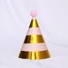 Copyright Bola de Peluche Bola de Lentejuelas Fiesta Sombrero de Cumpleaños Bebé Niños Adulto Accesorios de Disfraces Sombrero de Cumpleaños