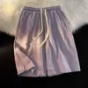 Directamente del fabricante: Pantalones Casuales Pesados Estilo Americano para Hombre, Pantalones Deportivos Texturizados High-Street, Pantalones Rectos Holgados con Efecto de Caída