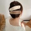 Clip de Pico de Pato Grande Relleno para Otoño e Invierno Clip para el Cabello en la Parte Posterior de la Cabeza Clip Peludo Clip de Disco Clip para el Cabello Tocado Venta al por Mayor