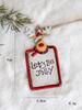 Producto Nuevo Transfronterizo Decoración de Árbol de Navidad Retro Americano Hierro Viejo Bolsa de Regalo Calcetines Decoración Colgante Pequeño