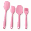 Espátula de silicona todo en uno, herramienta para hornear, esparcidor de crema para el hogar, de grado alimenticio, resistente al calor y antiadherente para usar con masa