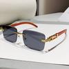 Gafas de sol estilo Chanel 2024 marco elegante metal anti-reflejo adecuadas para fotografía callejera nuevas gafas de sol de moda para mujer HD